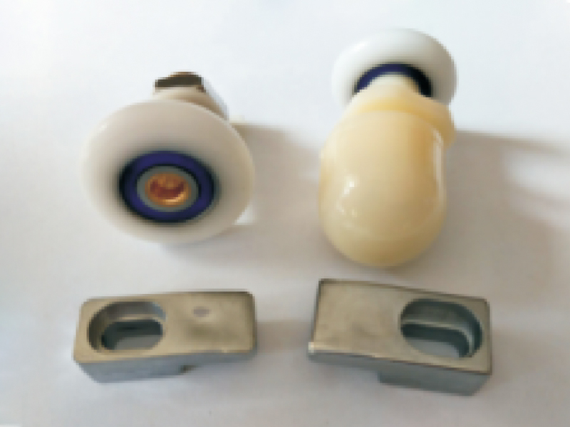 L007 একক এবং একক স্লাইডিং গ্লাস শাওয়ার ডোর রোলার