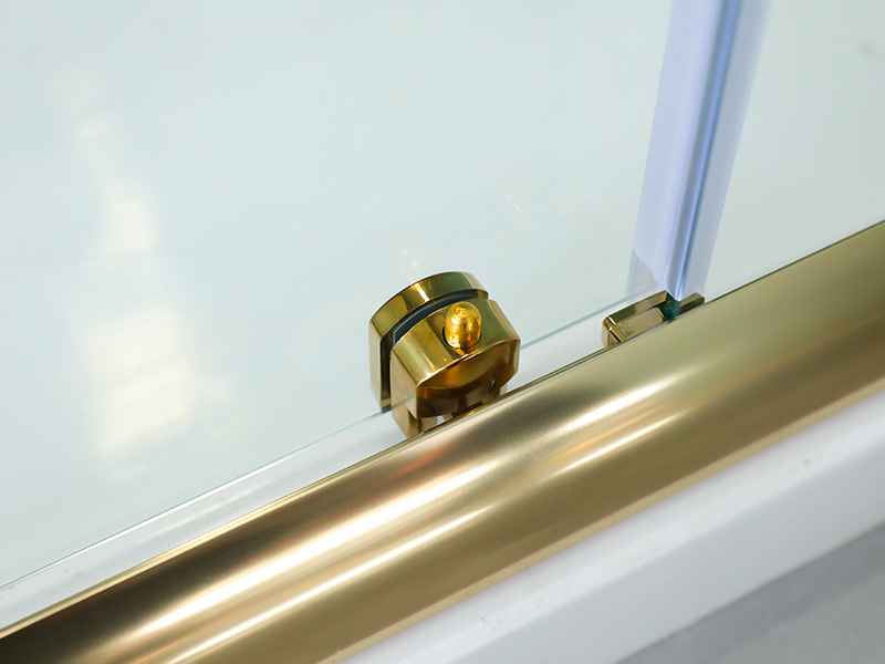 স্কোয়ার স্লাইডিং শাওয়ার এনক্লোজার, প্রিন্টিং সহ ক্লিয়ার টেম্পারড গ্লাস, গোল্ড অ্যালুমিনিয়াম প্রোফাইল, ডাবল হোল হ্যান্ডেল, ট্রে সহ স্কোয়ার স্লাইডিং শাওয়ার এনক্লোজার, প্রিন্টিং সহ ক্লিয়ার টেম্পারড গ্লাস, গোল্ড অ্যালুমিনিয়াম প্রোফাইল, ডাবল হোল হ্যান্ডেল, ট্রে সহ