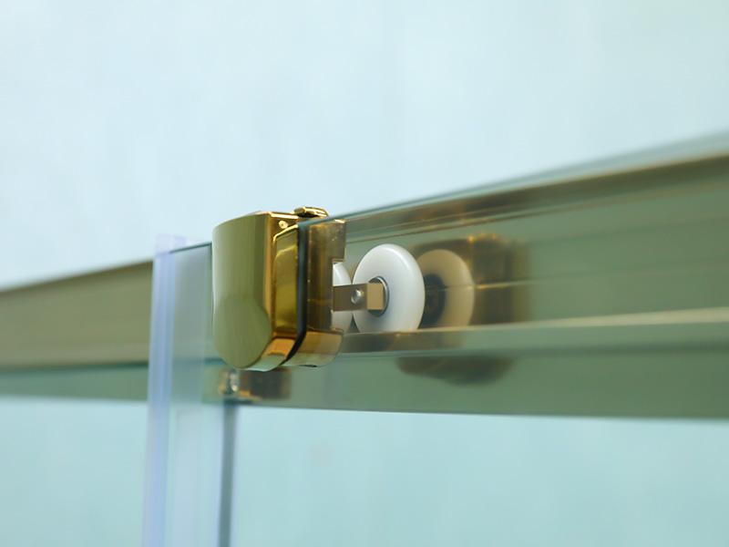 স্কোয়ার স্লাইডিং শাওয়ার এনক্লোজার, প্রিন্টিং সহ ক্লিয়ার টেম্পারড গ্লাস, গোল্ড অ্যালুমিনিয়াম প্রোফাইল, ডাবল হোল হ্যান্ডেল, ট্রে সহ স্কোয়ার স্লাইডিং শাওয়ার এনক্লোজার, প্রিন্টিং সহ ক্লিয়ার টেম্পারড গ্লাস, গোল্ড অ্যালুমিনিয়াম প্রোফাইল, ডাবল হোল হ্যান্ডেল, ট্রে সহ