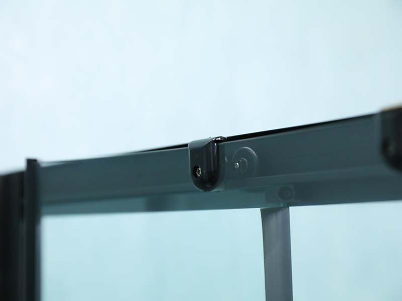 SE কালো অ্যালুমিনিয়াম ফ্রেম স্লাইডিং টেম্পারড গ্লাস ঝরনা ঘের SE কালো অ্যালুমিনিয়াম ফ্রেম স্লাইডিং টেম্পারড গ্লাস ঝরনা ঘের