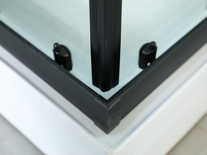 SQ ক্লিয়ার টেম্পারড গ্লাস প্রিন্টিং স্লাইডিং শাওয়ার এনক্লোসার সহ SQ ক্লিয়ার টেম্পারড গ্লাস প্রিন্টিং স্লাইডিং শাওয়ার এনক্লোসার সহ