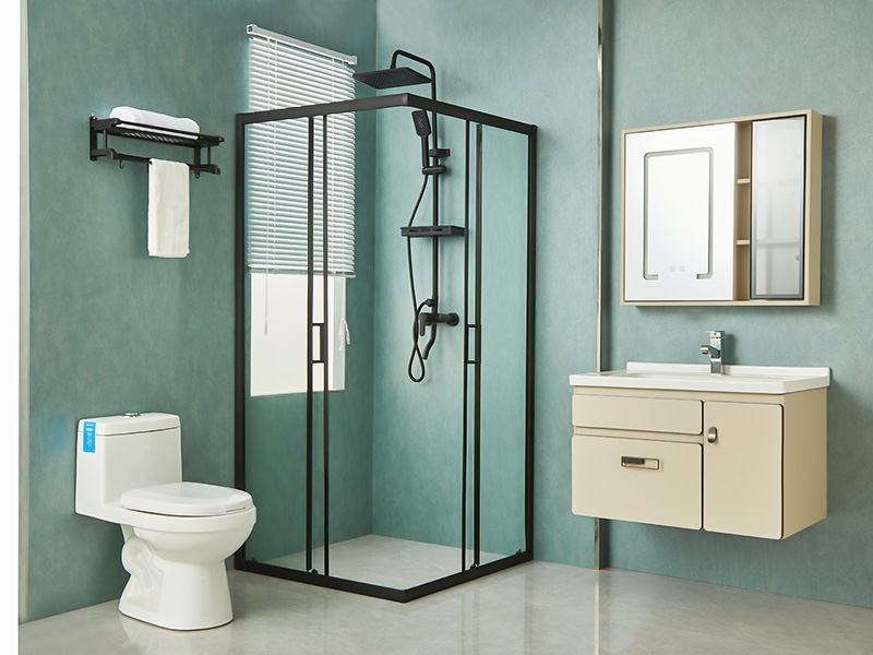 SQ স্লাইডিং শাওয়ার এনক্লোজার, ক্লিয়ার টেম্পারড গ্লাস, কালো অ্যালুমিনিয়াম প্রোফাইল, ডাবল হোল হ্যান্ডেল, ট্রে সহ SQ স্লাইডিং শাওয়ার এনক্লোজার, ক্লিয়ার টেম্পারড গ্লাস, কালো অ্যালুমিনিয়াম প্রোফাইল, ডাবল হোল হ্যান্ডেল, ট্রে সহ