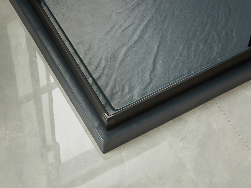 SQ স্লাইডিং শাওয়ার এনক্লোজার, ক্লিয়ার টেম্পারড গ্লাস, কালো অ্যালুমিনিয়াম প্রোফাইল, ডাবল হোল হ্যান্ডেল, ট্রে সহ SQ স্লাইডিং শাওয়ার এনক্লোজার, ক্লিয়ার টেম্পারড গ্লাস, কালো অ্যালুমিনিয়াম প্রোফাইল, ডাবল হোল হ্যান্ডেল, ট্রে সহ