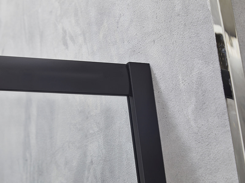 SE স্লাইডিং শাওয়ার এনক্লোজার, ক্লিয়ার টেম্পারড গ্লাস, কালো অ্যালুমিনিয়াম প্রোফাইল, ডাবল হোল হ্যান্ডেল, ট্রে ছাড়াই SE স্লাইডিং শাওয়ার এনক্লোজার, ক্লিয়ার টেম্পারড গ্লাস, কালো অ্যালুমিনিয়াম প্রোফাইল, ডাবল হোল হ্যান্ডেল, ট্রে ছাড়াই